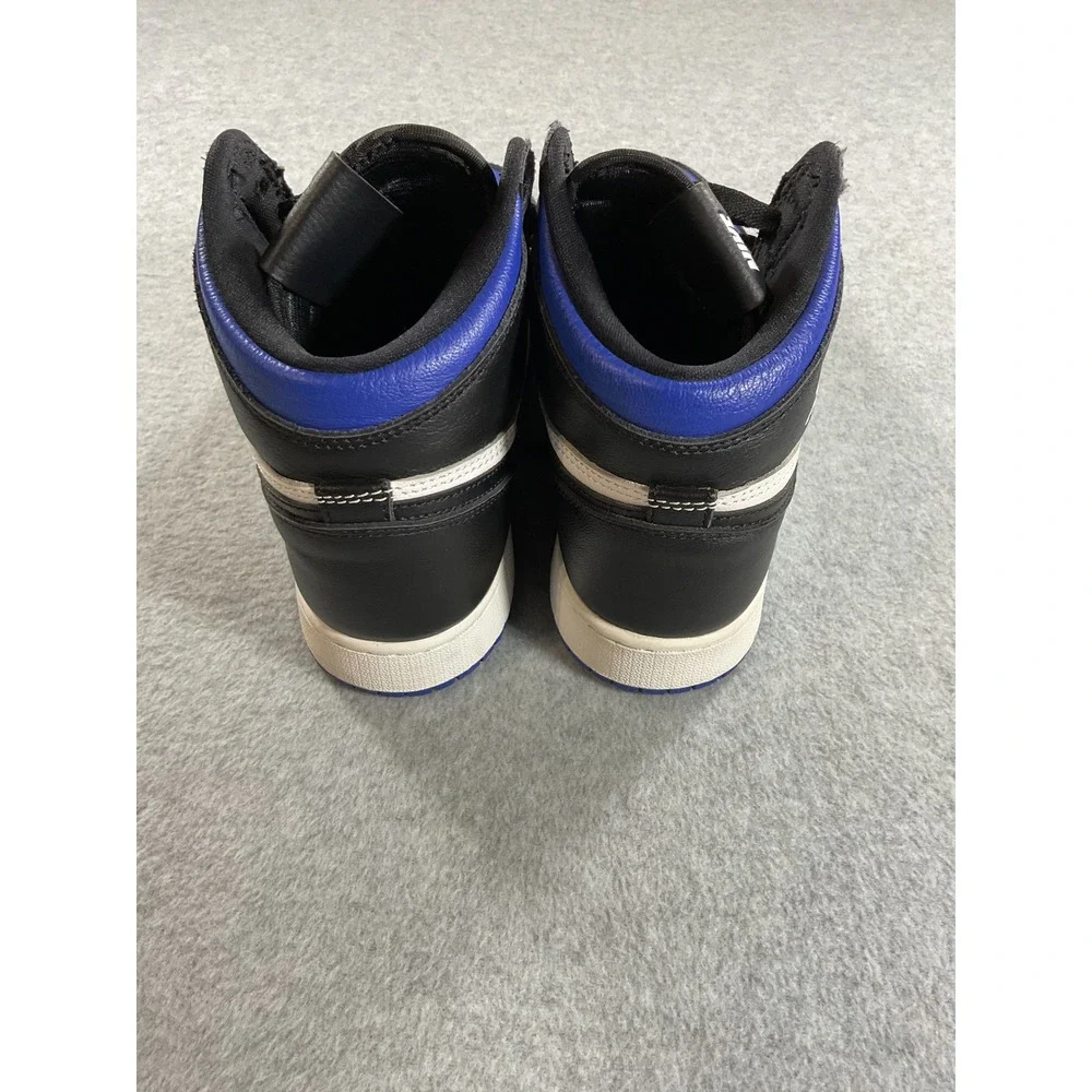 Jordan 1 Retro High OG Royal Toe Black White Blue 575441-041 Mens 6.5Y